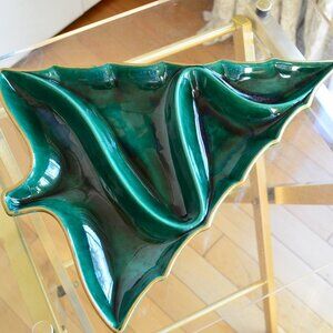 Vintage Atlantic Mold Christmas Tree Candy/Nut Dish